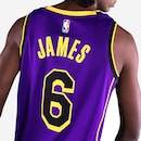 Camiseta Regata Los Angeles Lakers Nike Masculina Dri-Fit Jersey Swgmn STM 22 - Foto 7