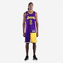 Camiseta Regata Los Angeles Lakers Nike Masculina Dri-Fit Jersey Swgmn STM 22 - Foto 4