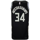 Camiseta Regata do Milwaukee Bucks Nike Masculina Dri-Fit Icon 23 - Foto 3