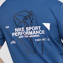 Camiseta Masculina Nike Manga Curta Dri-Fit UV Hyverse SS GX - Foto 4