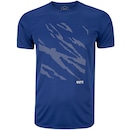 Camiseta Masculina ASICS Manga Curta Antiodor Estampa Treino - Foto 1