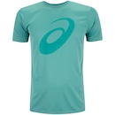Camiseta Masculina ASICS Manga Curta Antiodor Estampa Treino - Foto 1