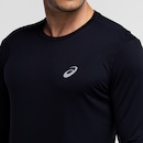 Camiseta Masculina ASICS Manga Longa Leve com Proteção UV - Foto 3