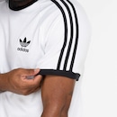 Camiseta adidas Originals Manga Curta 3 Stripes - Foto 5