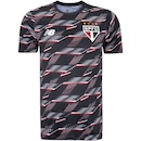 Camisa Pré Jogo do São Paulo 24 New Balance Masculina - Foto 2