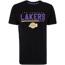 Camiseta do Los Angels Lakers NBA Masculina Wordname - Foto 2