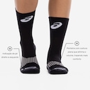 Meia Rally Crew Cano Alto Tamanho 39-44 ASICS Adulto - Foto 3