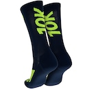 Meia Rally Crew Cano Alto Tamanho 39-44 ASICS Adulto - Foto 2