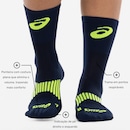 Meia Rally Crew 10k Cano Alto Tamanho 34-38 ASICS Adulto - Foto 3