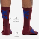 Meia Rally Crew 21k Cano Alto Tamanho 39-44 ASICS Adulto - Foto 3