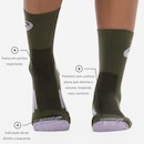 Meia Rally Crew Cano Alto Tamanho 39-44 ASICS Adulto - Foto 2