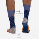 Meia Rally Crew Cano Alto Tamanho 39-44 ASICS Adulto - Foto 4