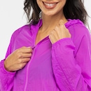 Jaqueta Corta-Vento Feminina Oxer com Capuz Run Ultraleve Packable - Foto 5