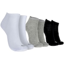 Kit 3 Pares de Meias Atoalhadas Cano Baixo Tamanho 39-44 Casual Oxer Adulto - Foto 1