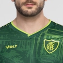 Camisa do América-MG Volt Masculina Aquecimento Torcedor - Foto 3