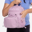 Mochila Lancheira Oxer Brick Destacável Infantil - Foto 4