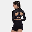 Blusa Cropped Feminina FitDAnce Cirre - Foto 2