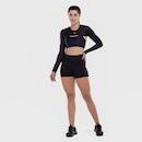 Blusa Cropped Feminina FitDAnce Cirre - Foto 3