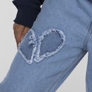 Calça Jeanswear Approve Heart Azul - Foto 5