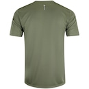 Camiseta Masculina Oxer Manga Curta Recorte com Vivo - Foto 2