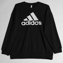 Blusão adidas sem Capuz Moletom Big Logo - Foto 7