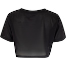 Blusa Cropped Feminina Fit Dance Manga Curta - Foto 2