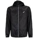 Jaqueta Masculina ASICS com Capuz Ultraleve Packable Repelente à Água - Foto 1