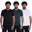 Kit de Camisetas Masculina Oxer Regulação Térmica 3 Unidades - Foto 1