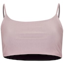 Top Fitness sem Bojo Oxer Baixa Sustentação Brilho Reversível Adulto - Foto 1