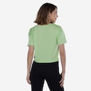 Blusa Cropped Feminina Oxer Manga Curta Textura Print - Foto 3