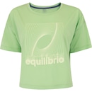 Blusa Cropped Feminina Oxer Manga Curta Textura Print - Foto 5