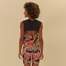 Blusa Cropped Feminina Farm Banana Artsy com Tela Respirável - Foto 2