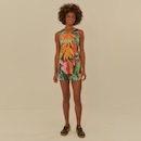 Camiseta Regata Feminina Farm Dry Fit Folhagem de Banana - Foto 3