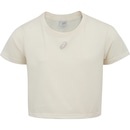 Blusa Cropped Infantil ASICS Manga Curta - Foto 1