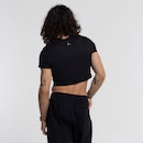 Blusa Cropped Jordan Nike Manga Curta Graphics Slim - Foto 4