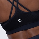 Top Fitness com Bojo Removível Vestem Média Sustentação Selene Adulto - Foto 4