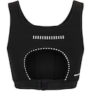 Top Fitness com Bojo Removível Authen Alta Sustentação Grit Bossa Reto com Bolso Ajustável Adulto - Foto 2