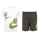 Conjunto Infantil Nike Sportswear Club SSNL Camiseta + Bermuda - Foto 1