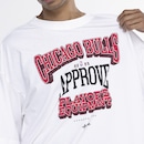 Camiseta do Chicago Bulls Approve Hugs NBA Manga Curta - Foto 6
