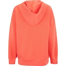 Blusão Feminino Mizuno com Capuz Canguru Big Logo - Foto 2