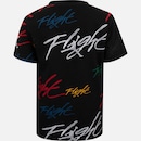 Camiseta Jordan Nike Infantil Painted Flight - Foto 2