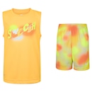 Conjunto Infantil Nike Dri-Fit Regata + Bermuda Hazy Rays - Foto 1