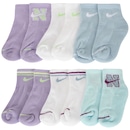 Kit de Meias Nike Ankle Quarter com 6 Pares Infantil - Foto 2