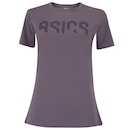 Camiseta Feminina ASICS Manga Curta Logo Treino - Foto 1