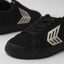 Tênis Cariuma Catiba Pro Low All Black Suede And Canvas Ivory Logo - Foto 7