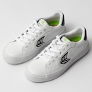 Tênis Cariuma Salva White Leather Black Logo - Foto 1