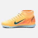 Chuteira Society Nike Mercurial Superfly 10 Club KM Júnior - Foto 2