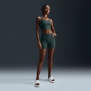 Top Fitness Sem Bojo Nike Baixa Sustentação Wide Rib Bra Adulto - Foto 2