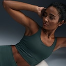 Top Fitness Sem Bojo Nike Baixa Sustentação Wide Rib Bra Adulto - Foto 6