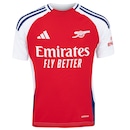 Camisa do Arsenal I 24/25 adidas Infantil - Foto 1